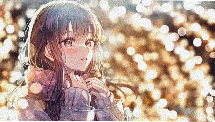 星空动漫节目单主视觉，玄墨黑幕布上的赤金星轨与玉青字幕